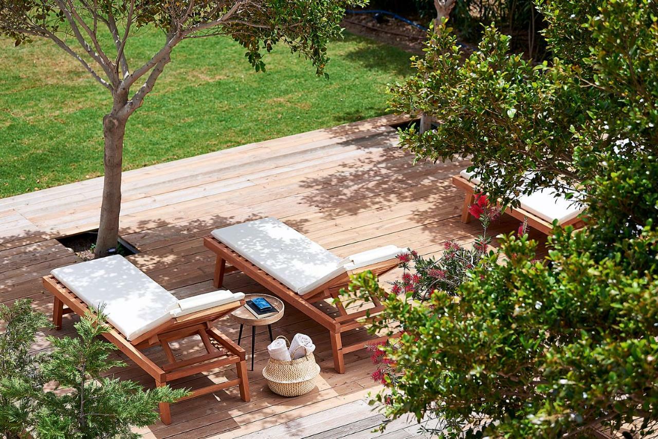 Beachfront Villa On Crete - Kirvas, Member Of Pelagaios Villas Куцунари Екстериор снимка